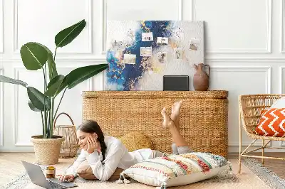 Printed Cork Board Marble pattern