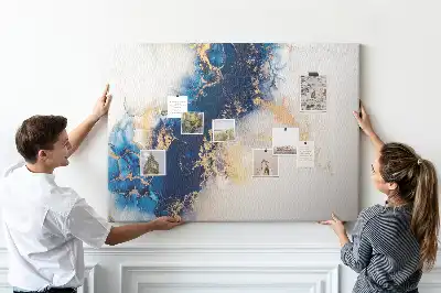 Printed Cork Board Marble pattern