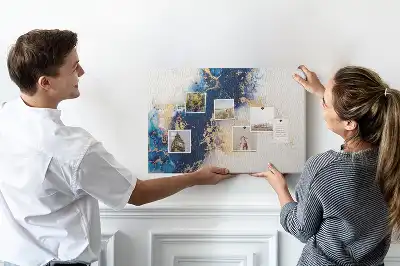 Printed Cork Board Marble pattern