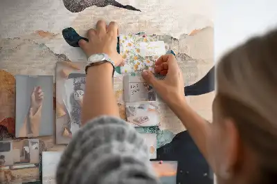 Landscape Art Printed Cork Board