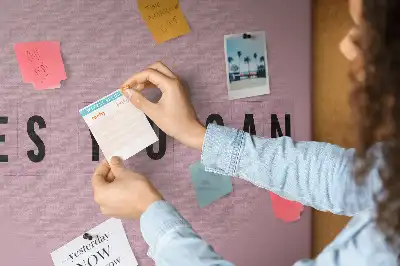 Yes You Can Printed Cork Board