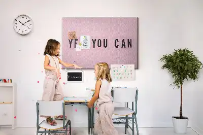 Printed Cork Board Yes You Can