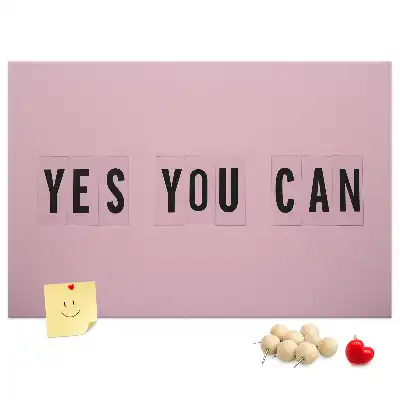 Printed Cork Board Yes You Can