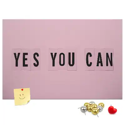 Printed Cork Board Yes You Can