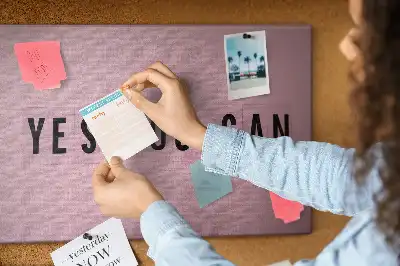 Printed Cork Board Yes You Can