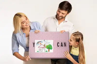 Yes You Can Printed Cork Board