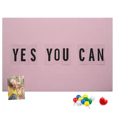 Printed Cork Board Yes You Can