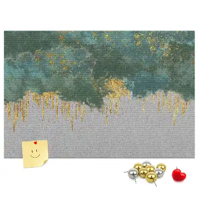 Cork memo board Decorative pattern