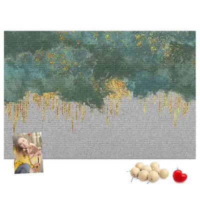 Cork memo board Decorative pattern