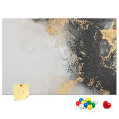 Printed Cork Board Marble art