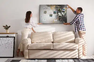 Printed Cork Board Marble art