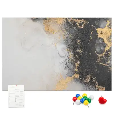 Printed Cork Board Marble art