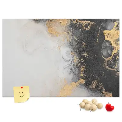 Printed Cork Board Marble art