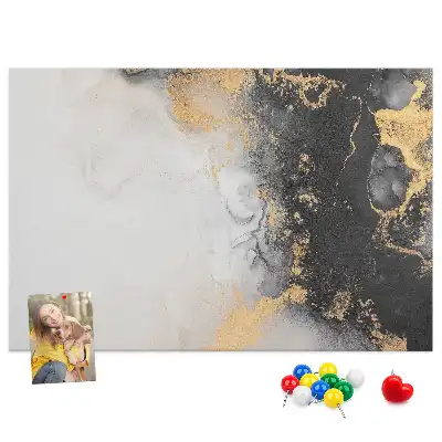 Printed Cork Board Marble art