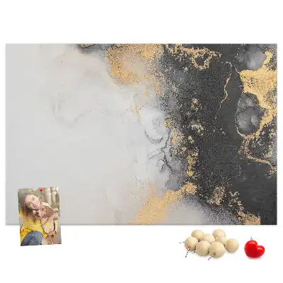 Printed Cork Board Marble art