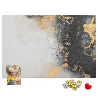 Printed Cork Board Marble art