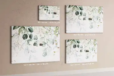 Printed Cork Memo Board Hanging plants