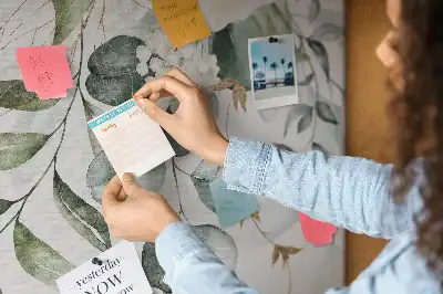Nature cork memo board