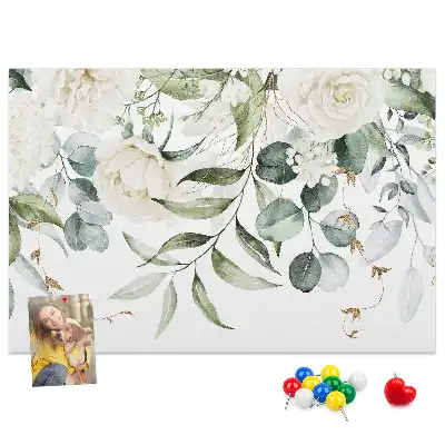 Nature cork memo board