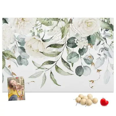 Nature cork memo board