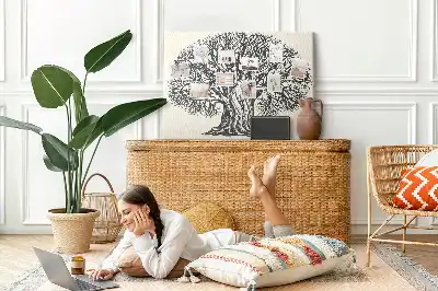 Large Nature Tree Printed Cork Board