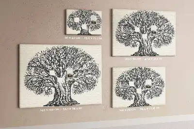 Large Nature Tree Printed Cork Board