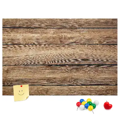 Printed Cork Memo Board Wooden boards