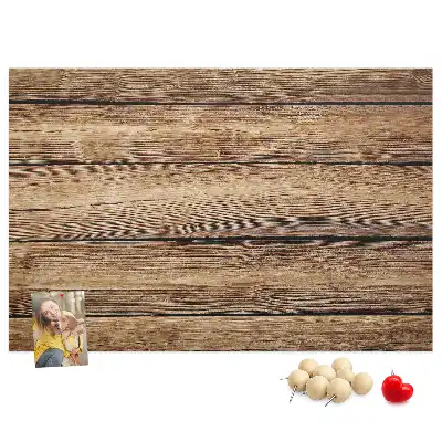 Printed Cork Memo Board Wooden boards
