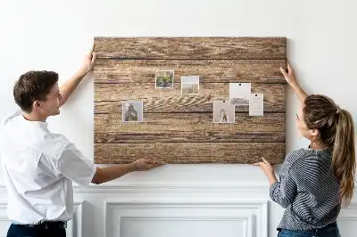 Printed Cork Memo Board Wooden boards