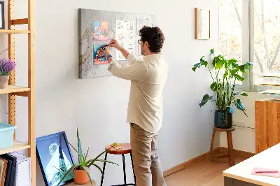 Printed Cork Board Decorative marble