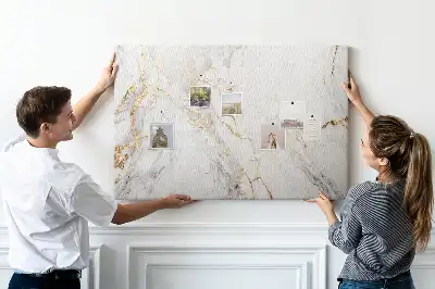 Printed Cork Board Decorative marble