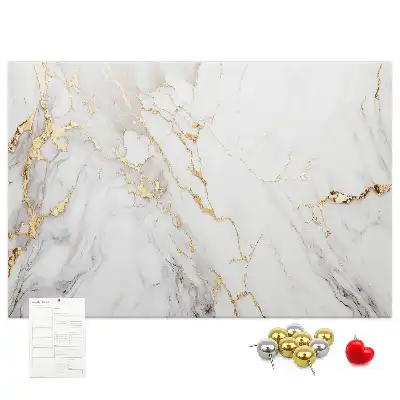 Printed Cork Board Decorative marble