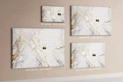 Decorative Marble Printed Cork Board