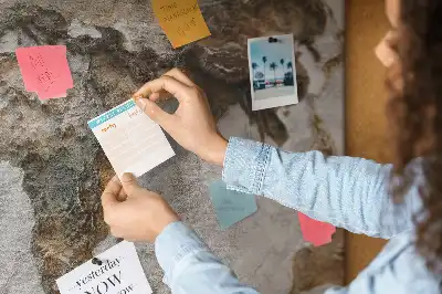 Old world map cork memo board