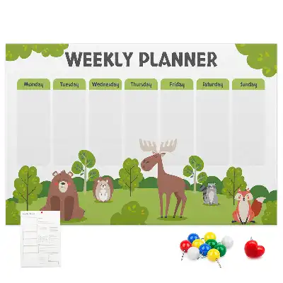 Printed Cork Lesson Plan Memo Board