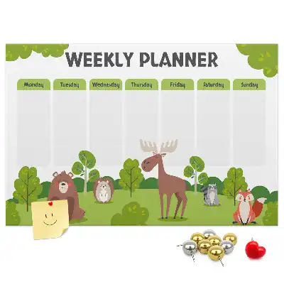 Printed Cork Memo Board Lesson plan