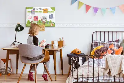 Printed Cork Memo Board Lesson plan