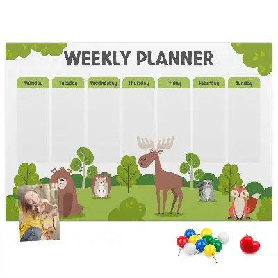 Printed Cork Memo Board Lesson plan