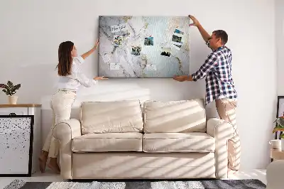 Printed Cork Board Marble