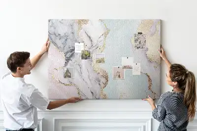 Printed Cork Board Marble