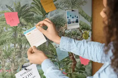 Cork memo board Nature jungle wildlife