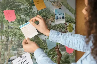 Nature jungle wildlife cork memo board