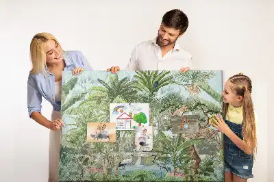 Cork memo board Nature jungle wildlife