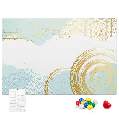 Decorative Pattern Cork Memo Board