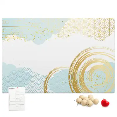 Decorative Pattern Cork Memo Board