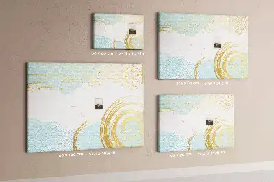 Cork memo board Decorative pattern