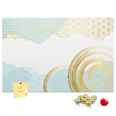 Decorative Pattern Cork Memo Board