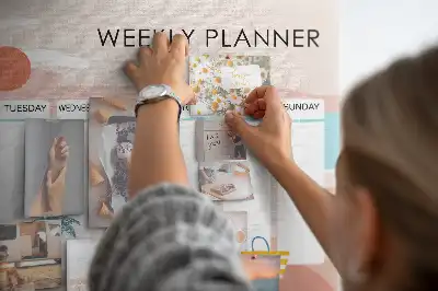 Cork Weekly Planner Memo Board