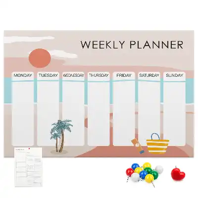 Cork Weekly Planner Memo Board