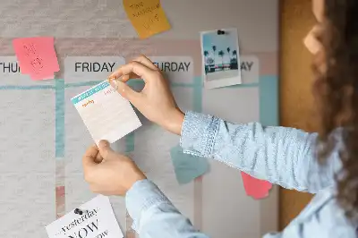 Cork Weekly Planner Memo Board